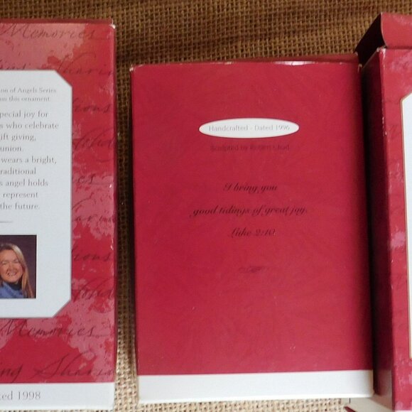 Hallmark Celebration of Angels Kwanza Ornaments Lot of 3 in boxes - Picture 5 of 7